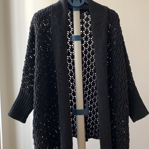 Lucky Brand crochet cardigan - Picture 1 of 5